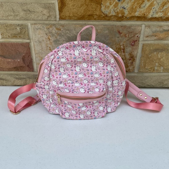 Rare Pusheen Pusheenicorn Pink Mini Backpack - Picture 1 of 16